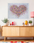 A Happy Heart PRINT ON FINE ART PAPER