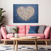 A Heart Full Of Love RECTANGULAR CANVAS PRINT