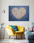 A Heart Full Of Love RECTANGULAR CANVAS PRINT