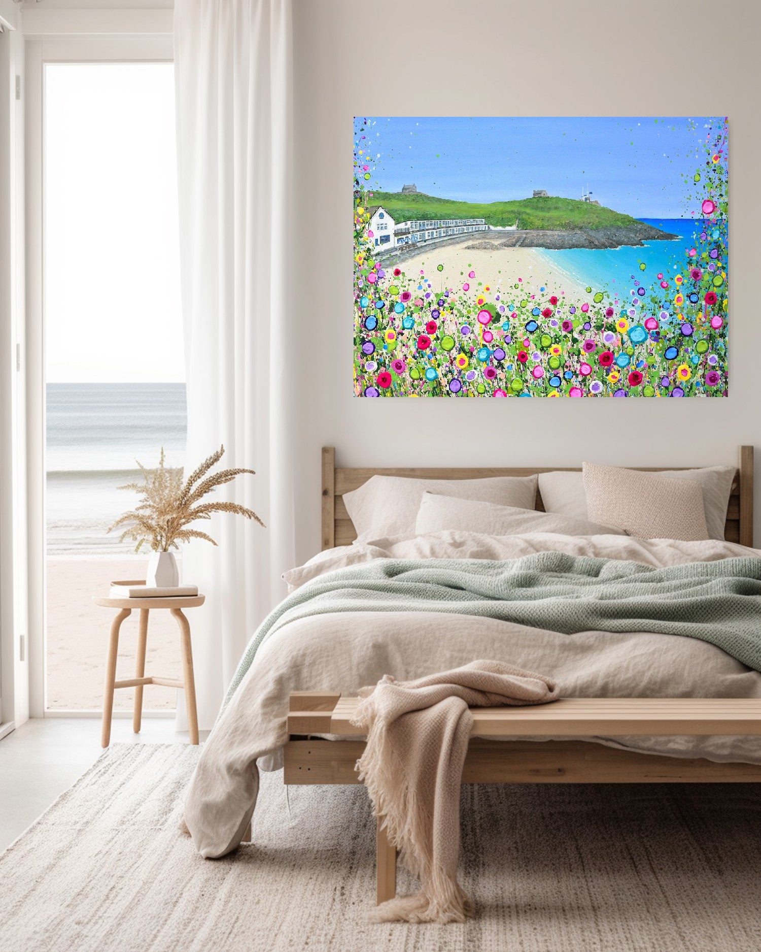 Porthgwidden Beach St Ives CANVAS PRINT