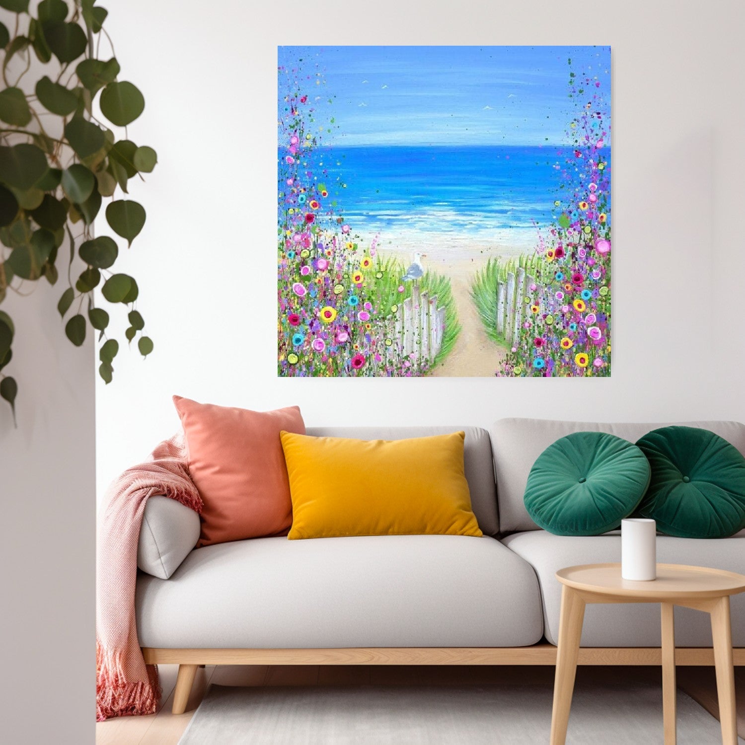 Lazy Summer Days CANVAS PRINT – Jo Gough Art