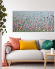 Hope Dances In The Flowers PRINT ON FINE ART PAPER