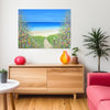 A Quiet Stroll To The Sea CANVAS PRINT