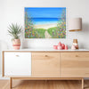 A Quiet Stroll To The Sea PRINT ON FINE ART PAPER