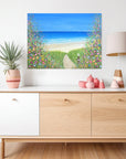 A Quiet Stroll To The Sea CANVAS PRINT