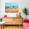 Abersoch Beach Huts PRINT ON FINE ART PAPER