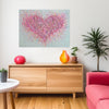 A Blissfully Happy Heart CANVAS PRINT