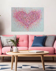 A Blissfully Happy Heart PRINT ON FINE ART PAPER