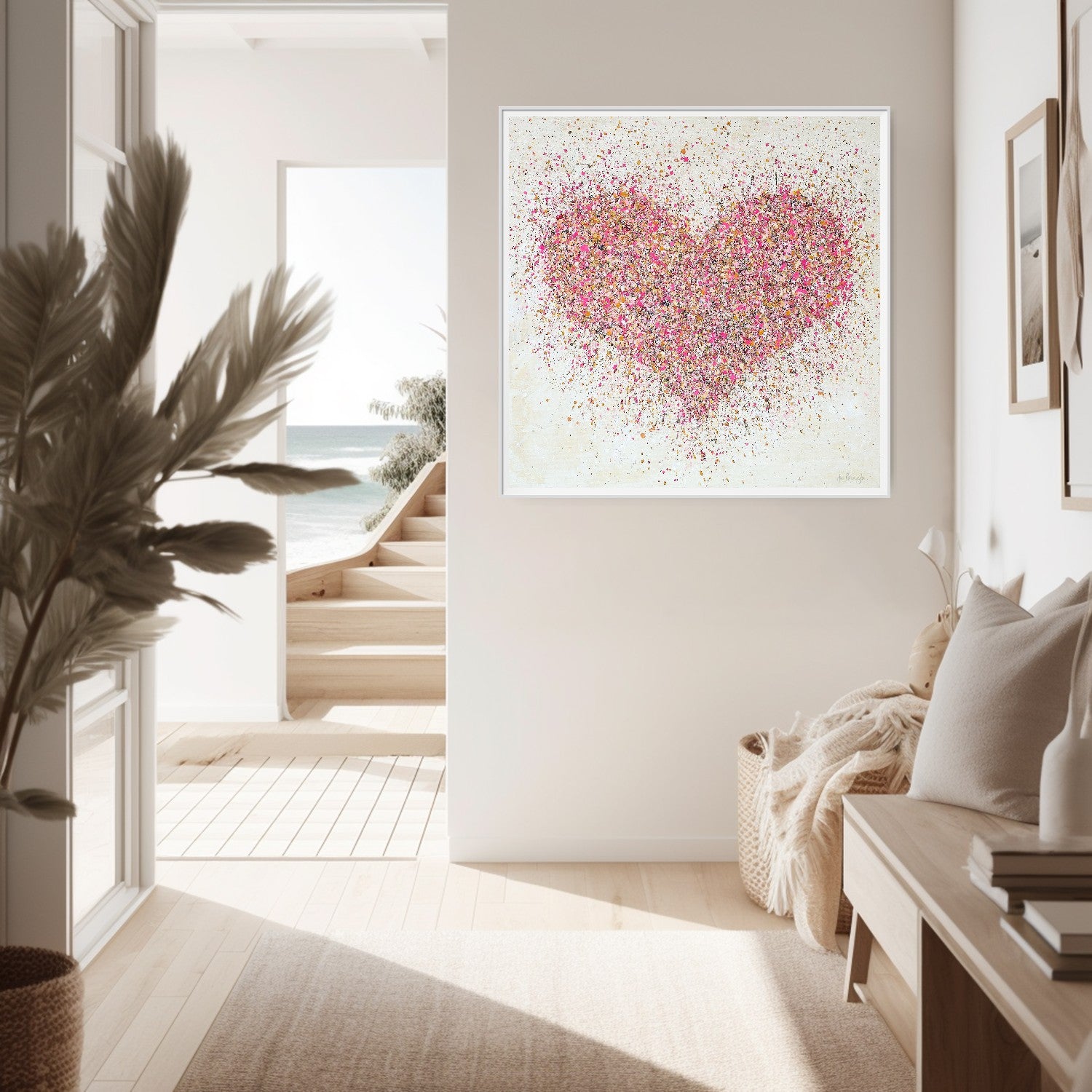 A Loving Heart PRINT ON FINE ART PAPER