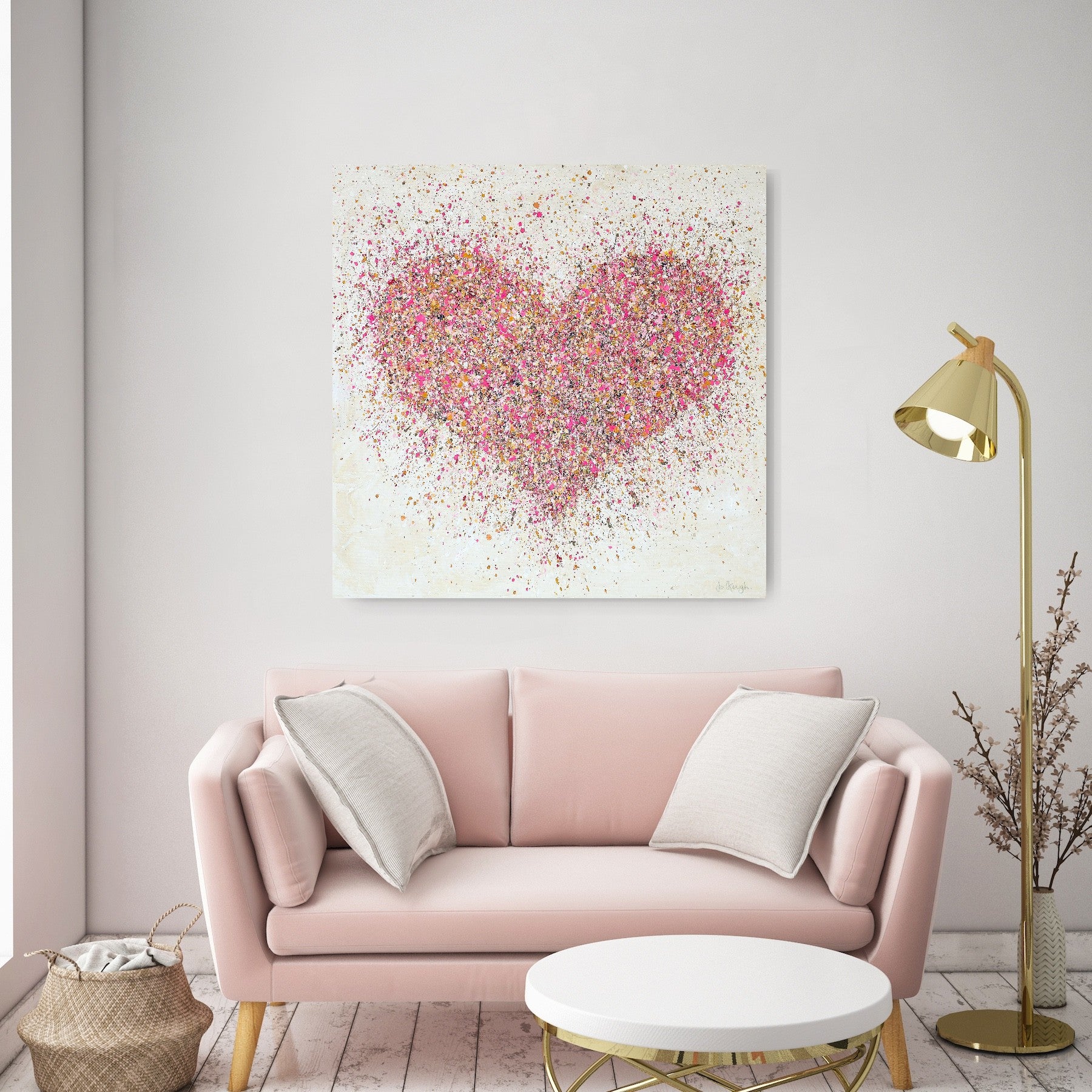 A Loving Heart CANVAS PRINT