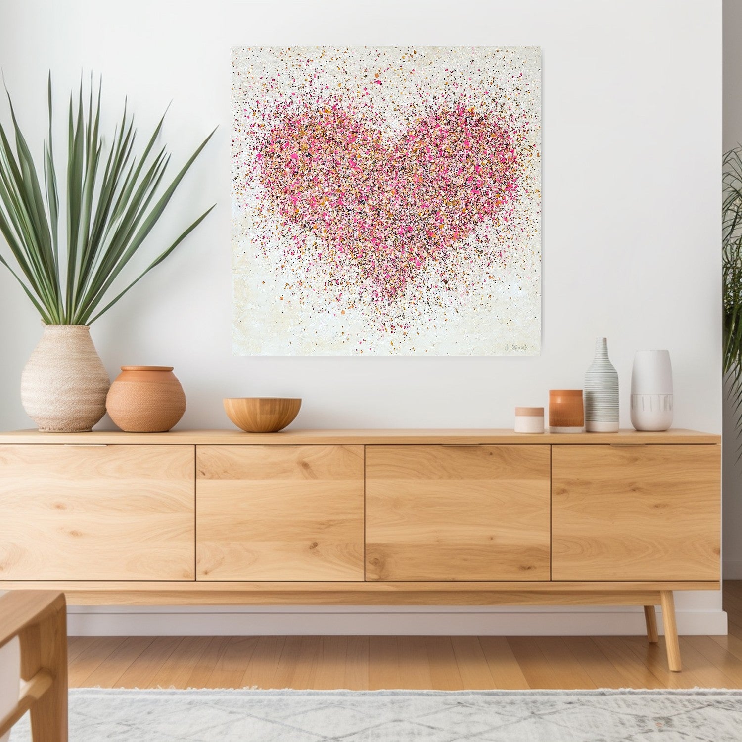 A Loving Heart CANVAS PRINT