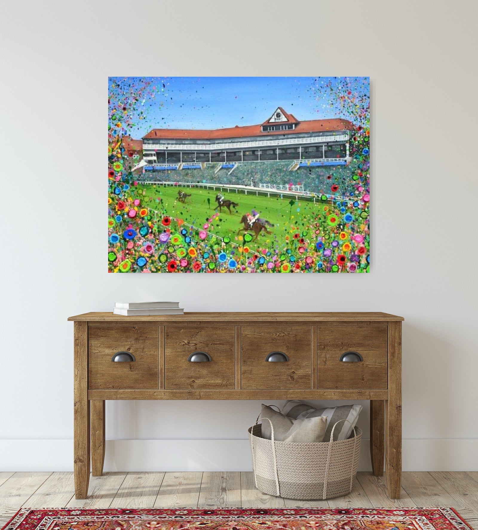 Chester Racecourse CANVAS PRINT