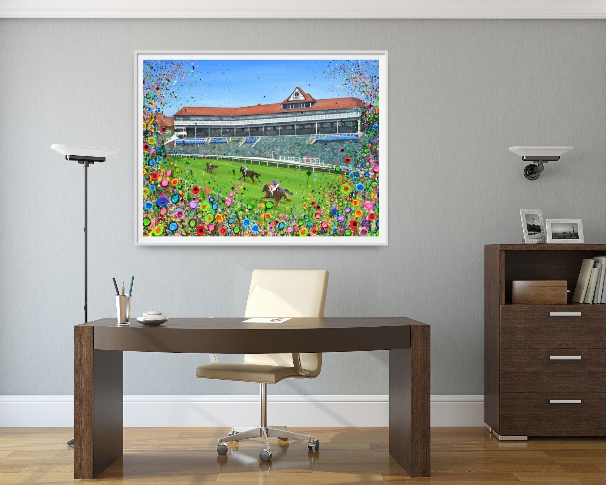 Chester Racecourse PRINT ON FINE ART PAPER
