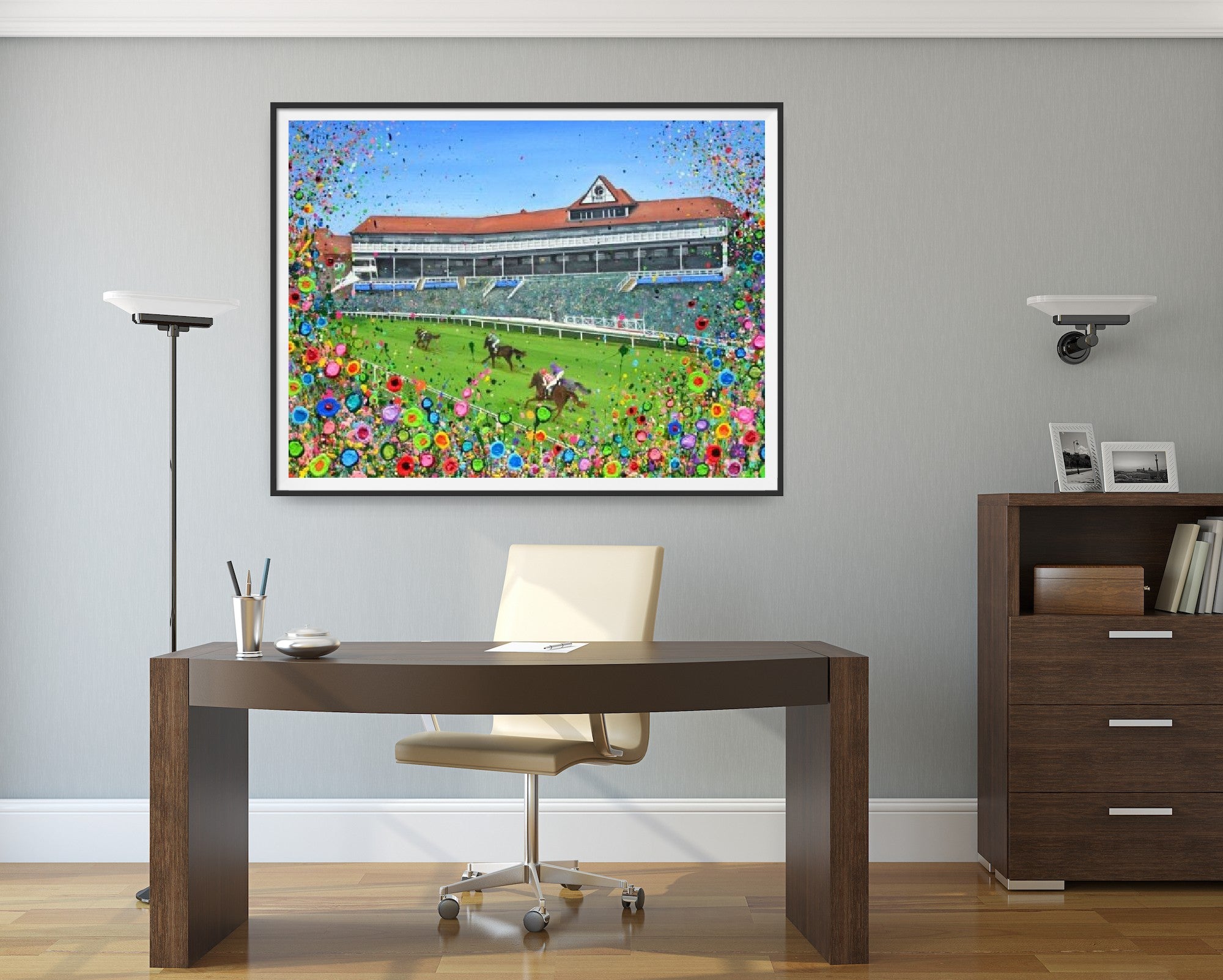 Chester Racecourse PRINT ON FINE ART PAPER