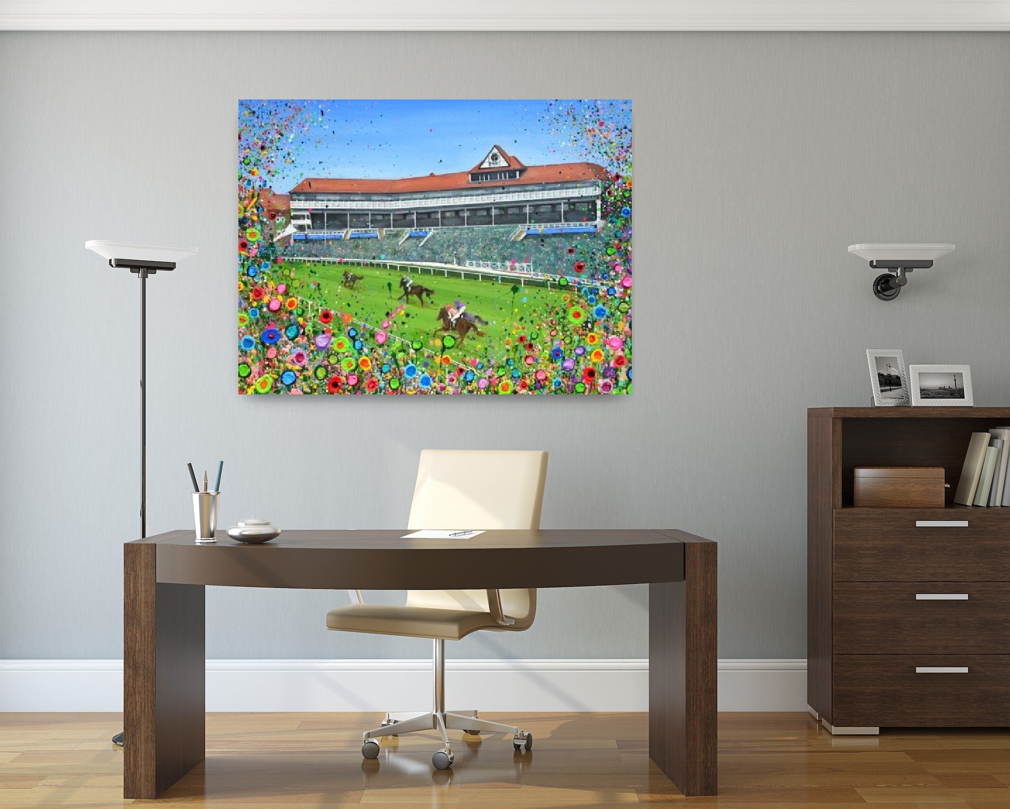 Chester Racecourse CANVAS PRINT