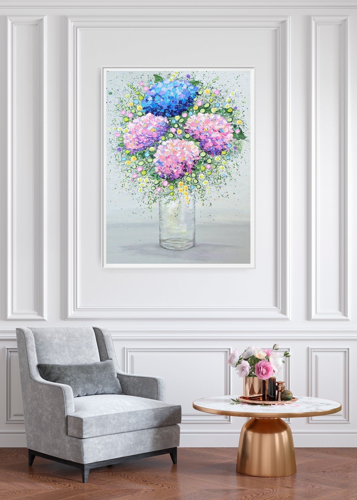 Heavenly Harlequins PRINT ON FINE ART PAPER