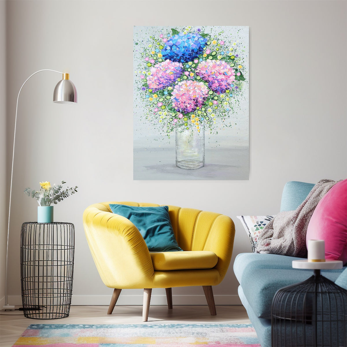 Heavenly Harlequins CANVAS PRINT