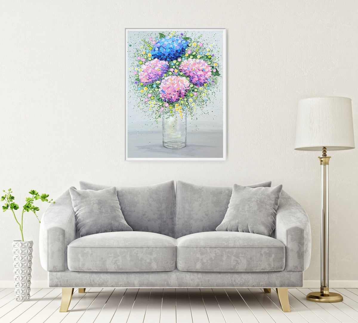 Heavenly Harlequins PRINT ON FINE ART PAPER