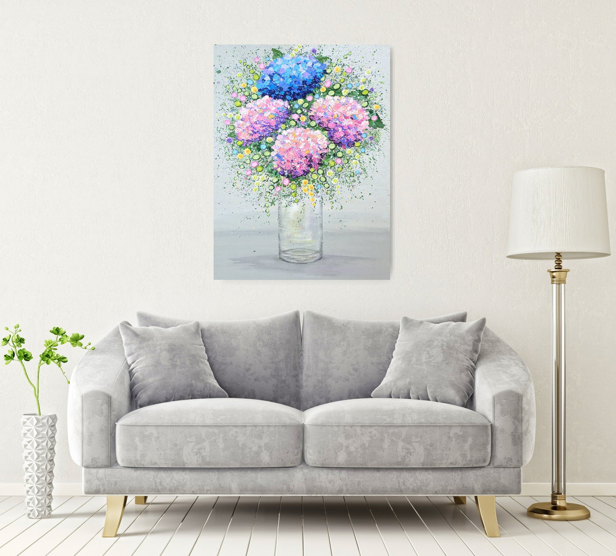 Heavenly Harlequins CANVAS PRINT