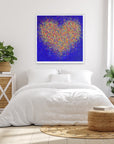 A Dazzling Heart PRINT ON FINE ART PAPER