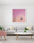 The Flower Lady PRINT ON FINE ART PAPER