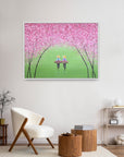 Love Blooms Along The Way CANVAS PRINT