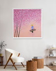 The Flower Lady PRINT ON FINE ART PAPER