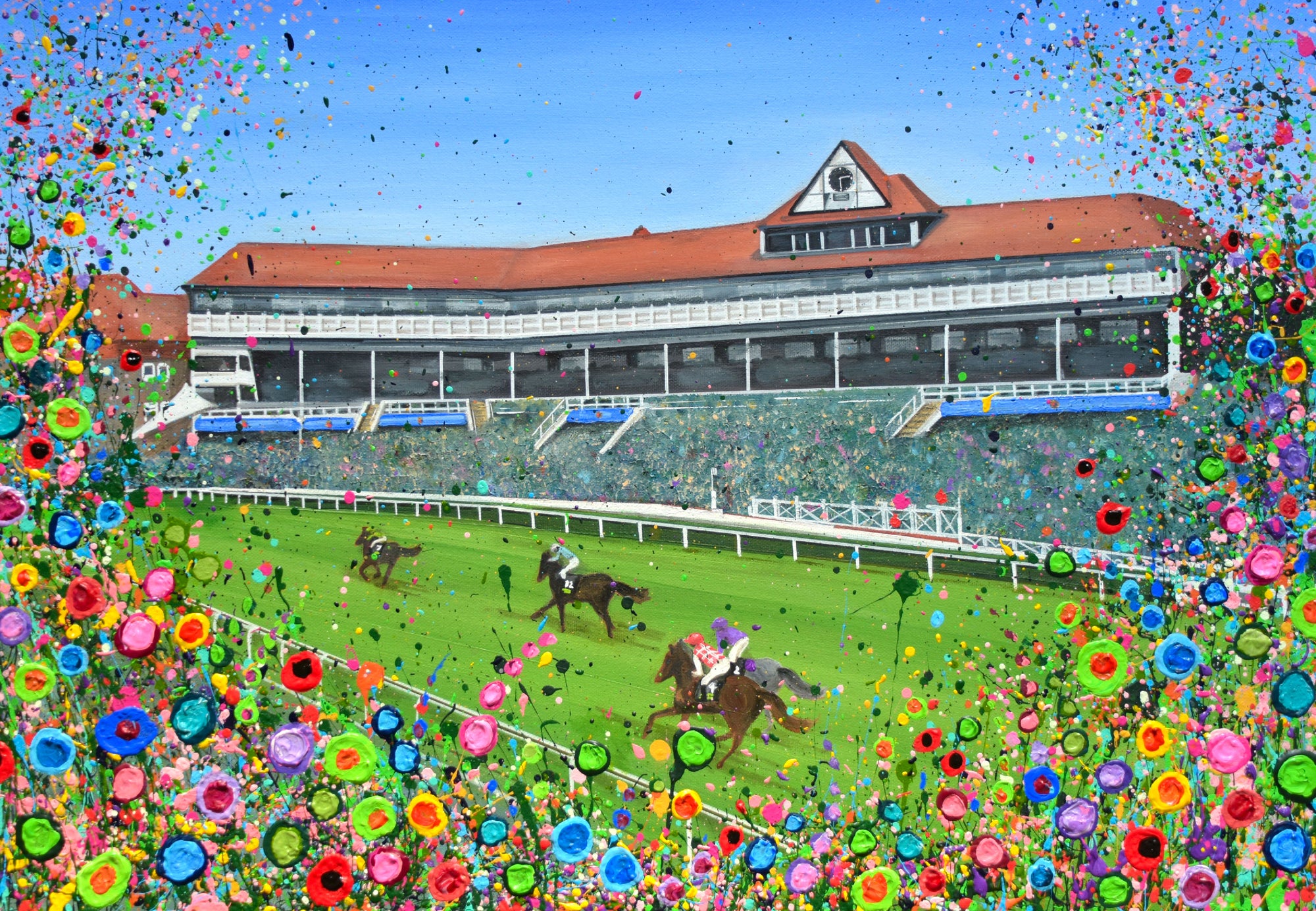 Chester Racecourse CANVAS PRINT