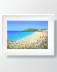 Porthmeor Beach St Ives PRINT ON FINE ART PAPER