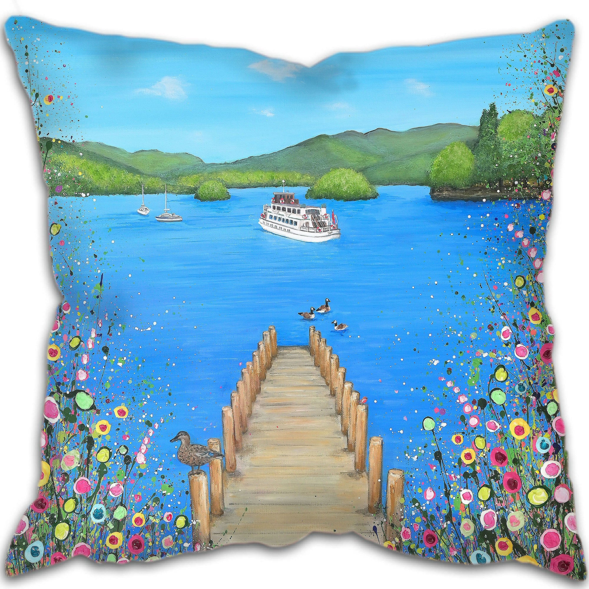 I Lost My Heart At The Lake CUSHION
