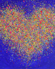 A Dazzling Heart CANVAS PRINT