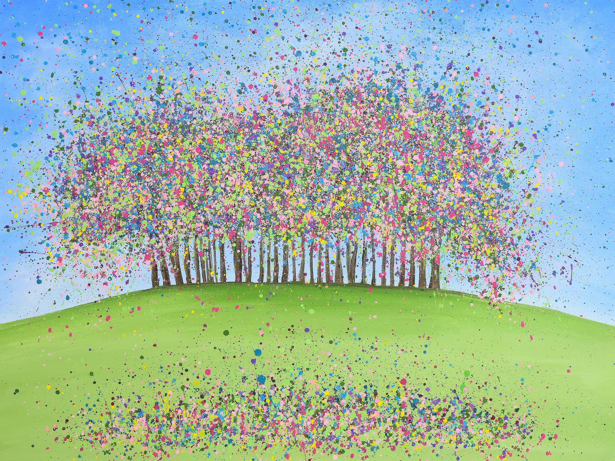 Nearly There Trees CANVAS PRINT