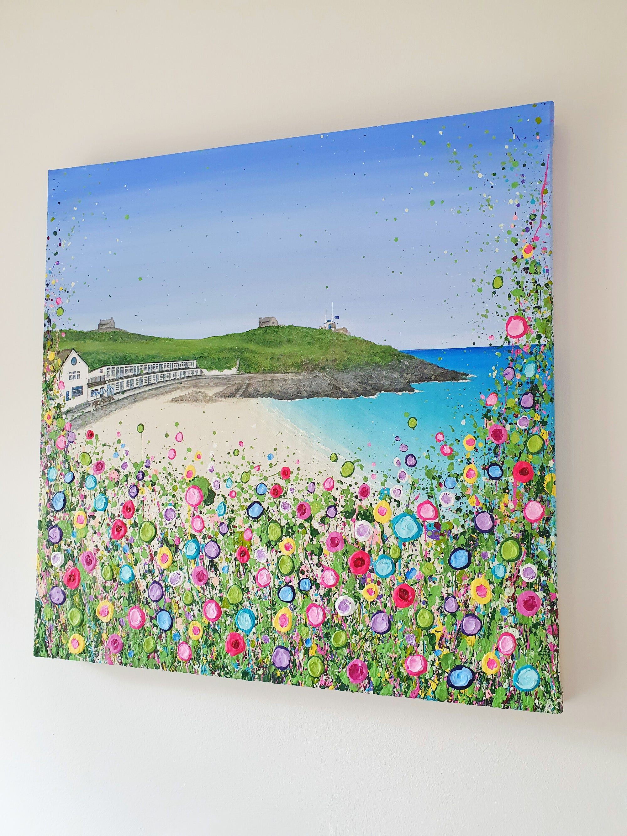 Porthgwidden Beach St Ives ORIGINAL ART WORK