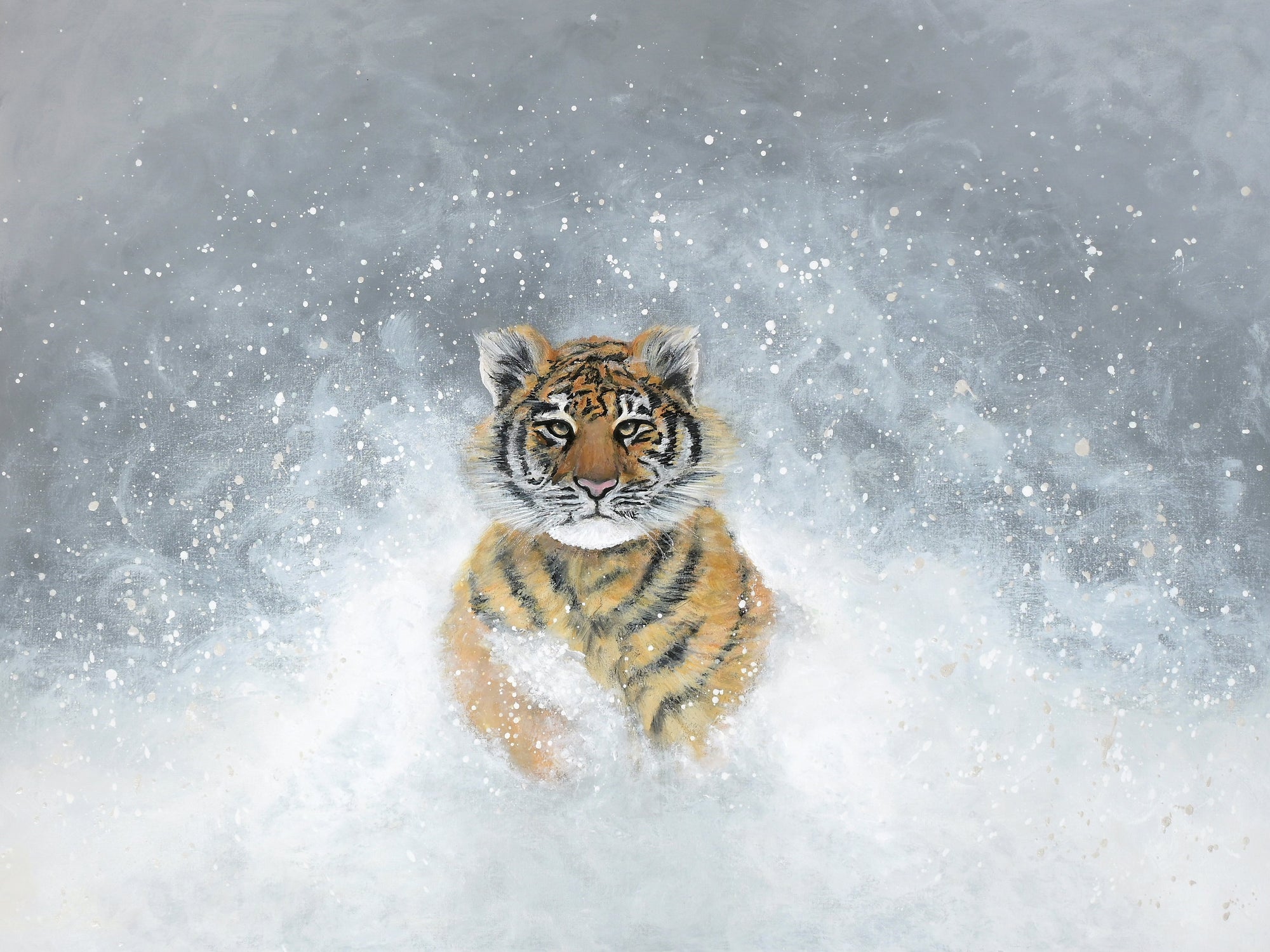 The Snow King CANVAS PRINT