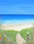 A Quiet Stroll To The Sea CANVAS PRINT