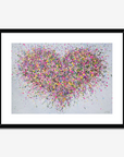 A Happy Heart PRINT ON FINE ART PAPER