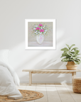 January Blooms PRINT ON FINE ART PAPER