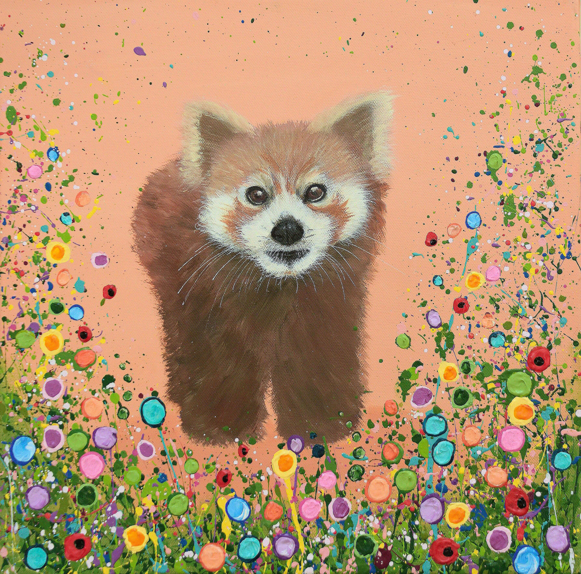 Ruby The Red Panda CANVAS PRINT