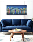 Liverpool Skyline - A Moonlit Night CANVAS PRINT